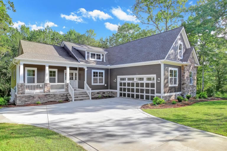 A home that received a HERS score by Southern Energy Management.