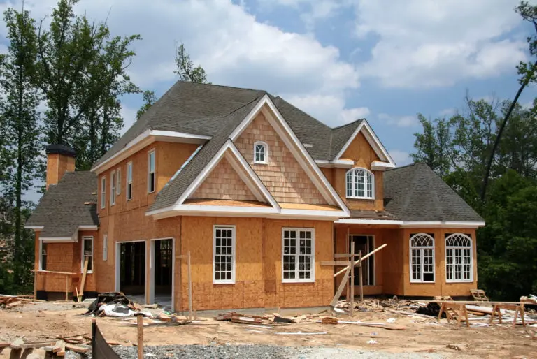 Single Family Home Under Construction