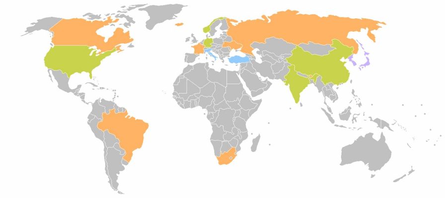 Solar Parts Manufacturing Map